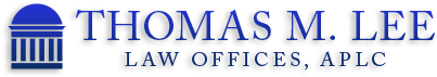 Logo of Thomas M. Lee Law Offices, APLC